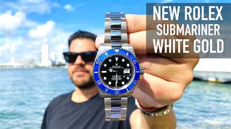 rolex submariner white gold review|Altro.